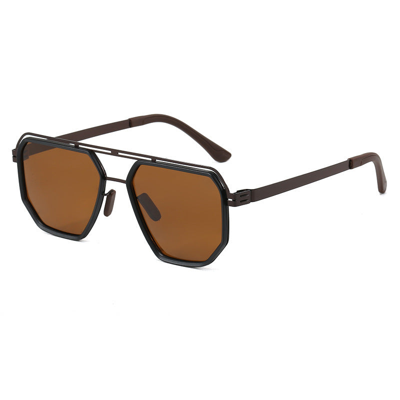 Ladies stylish octagonal sunglasses with stylish frame Bowlift