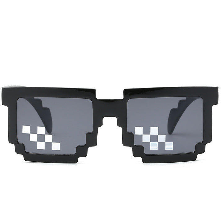 Women's eye-catching pixel-pattern sunglasses Bowlift