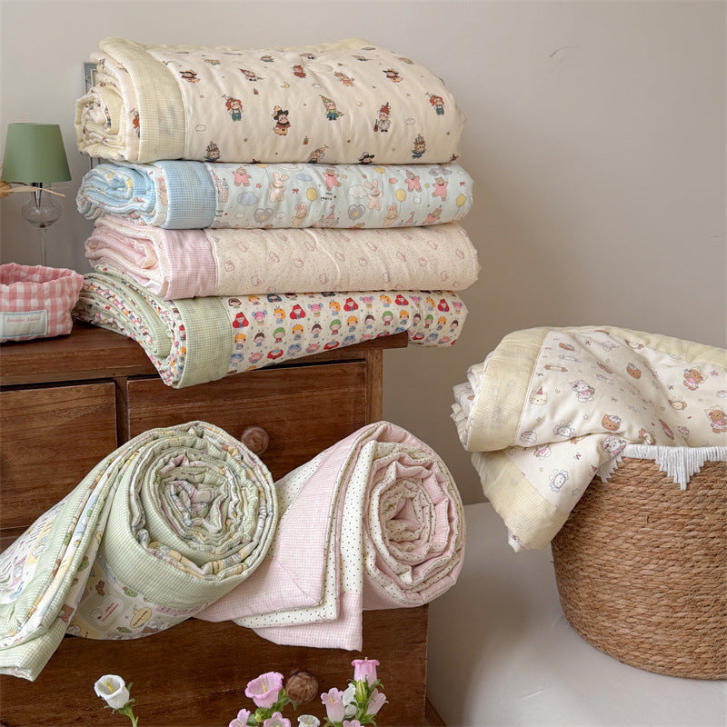 Women’s children's duvet with playful doll pattern Bowlift