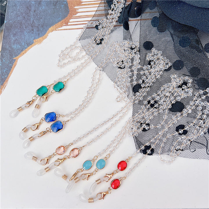 Stylish Beaded Eyewear Chain Bowlift