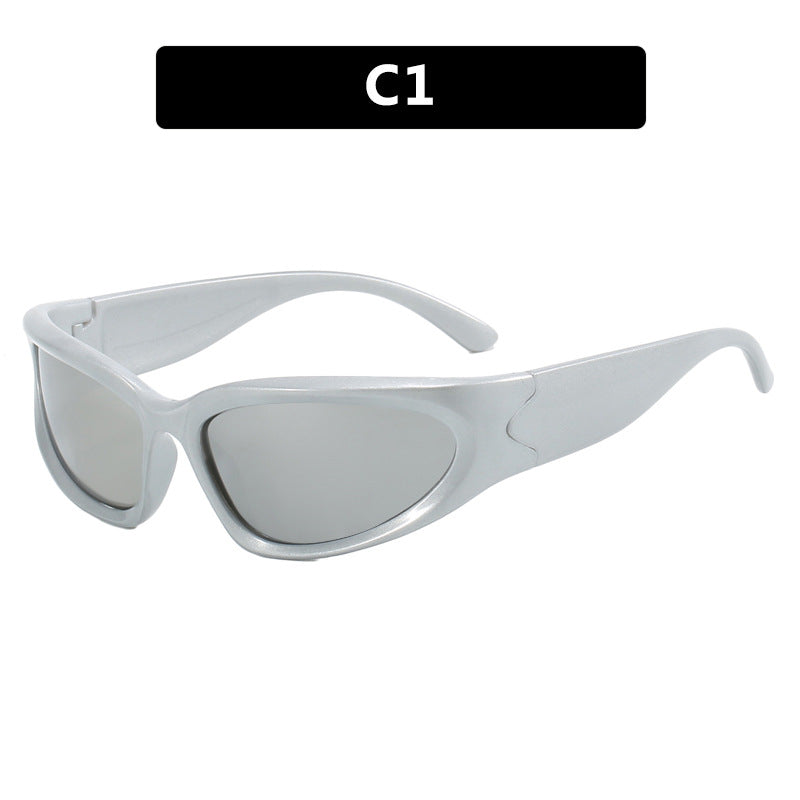 Women sporty sunglasses with ergonomic design and protective UV filter Bowlift