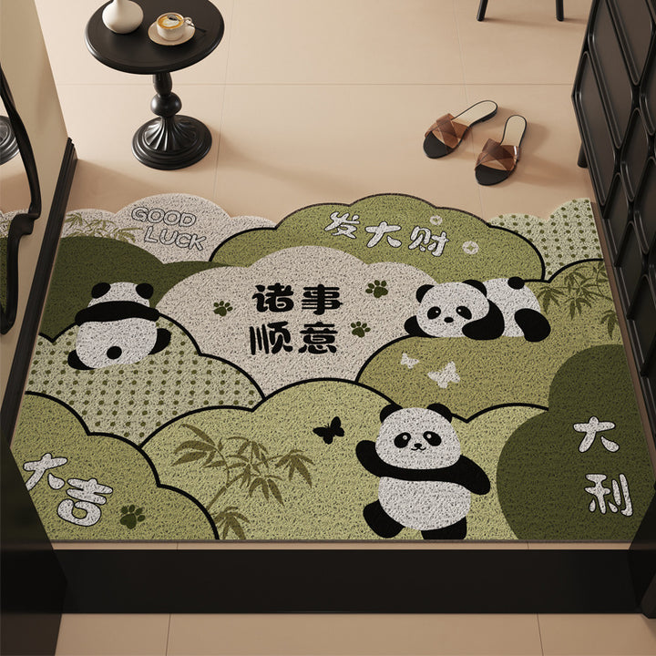 Puppy-Themed Indoor Area Mat