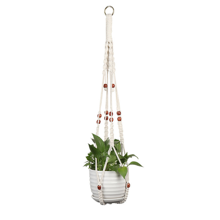 Plant-hanging macrame shelf Bowlift