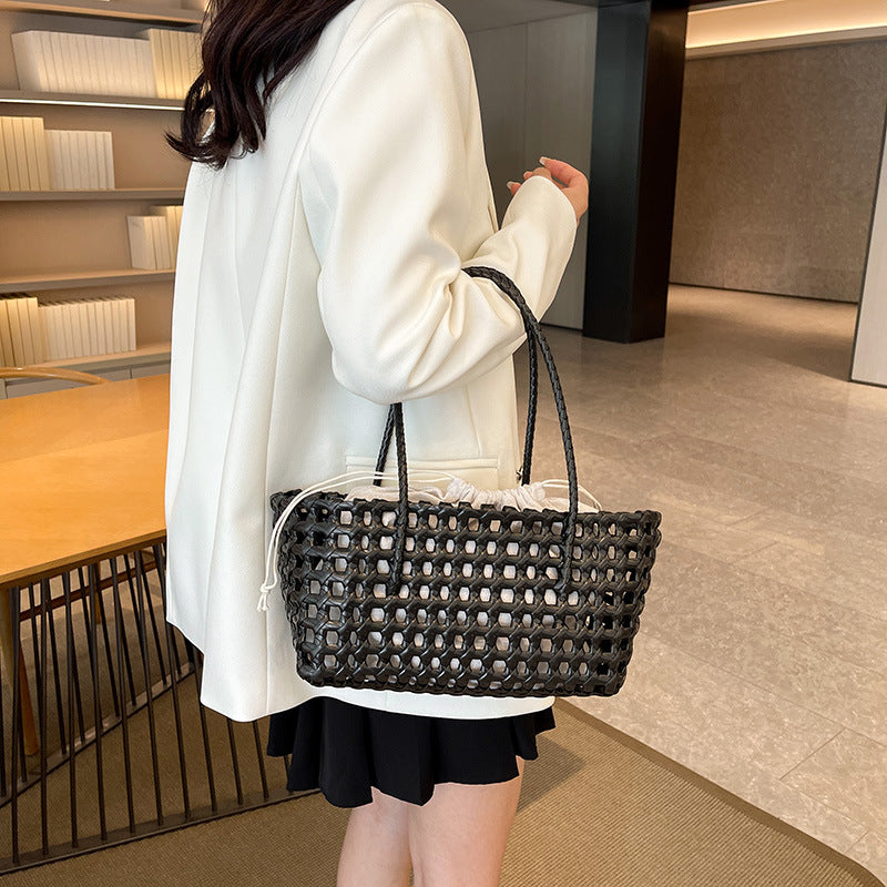 Handwoven Basket Bag Bowlift