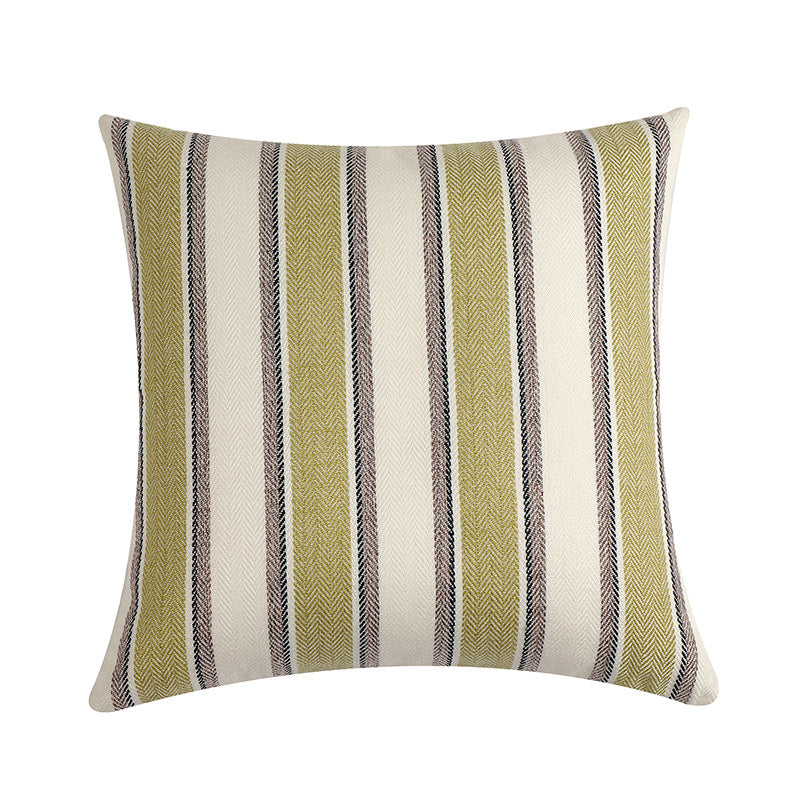 Textured Herringbone Pattern Pillow