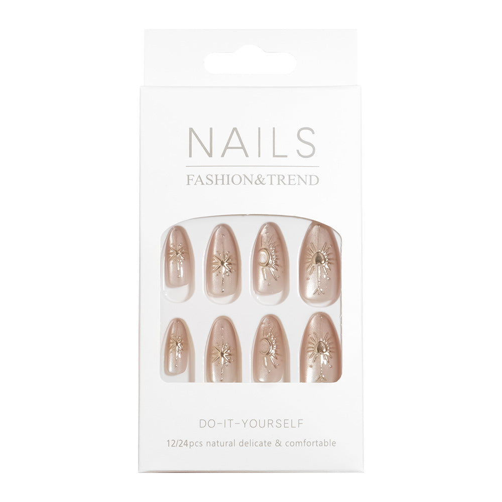 DIY Designer Press-On Nail Set Bowlift