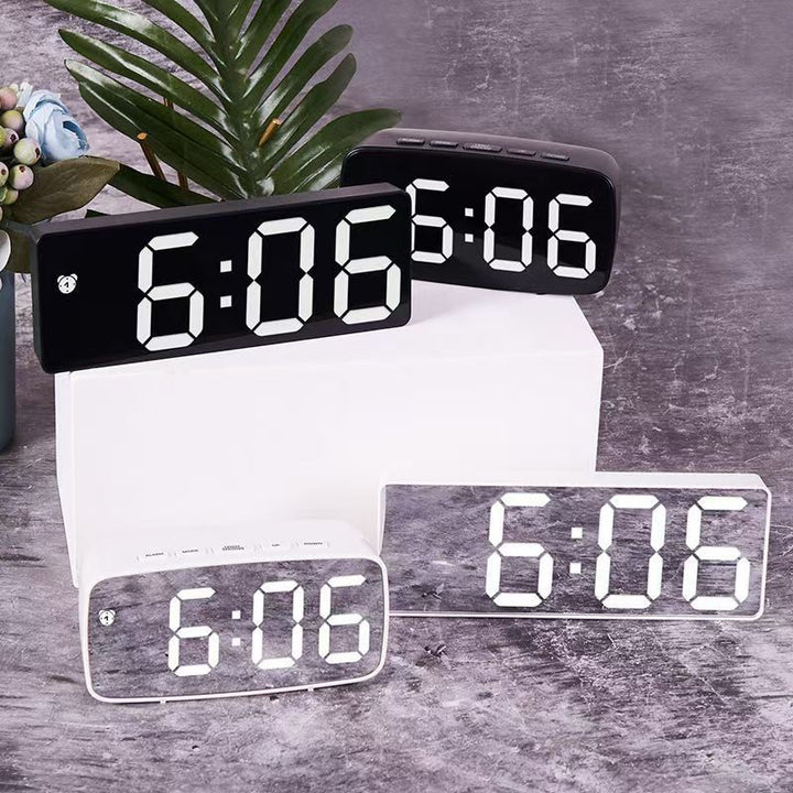 Digital alarm clock with large LED display Bowlift
