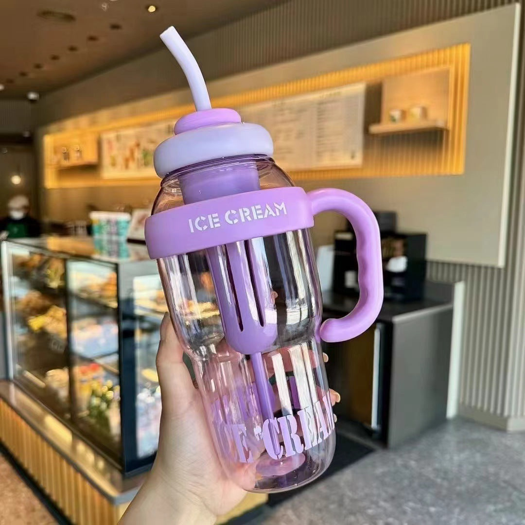 Unisex Water Bottle with Funny Design Bowlift
