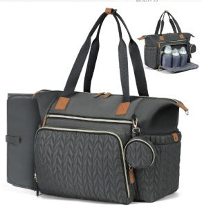Practical diaper bag with insulated compartments Bowlift