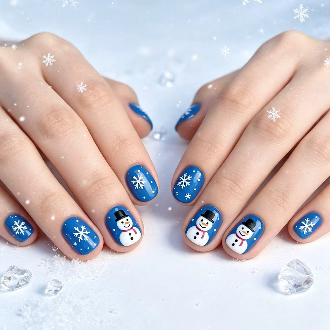 Festive Winter-Themed Nail Art Bowlift 1788155497