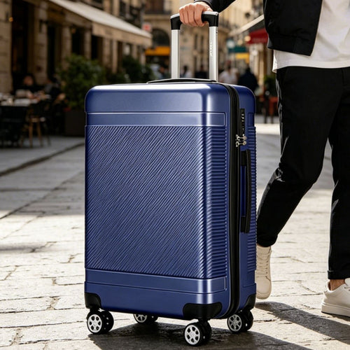 Unisex Impact-Resistant Spinner Luggage Bowlift