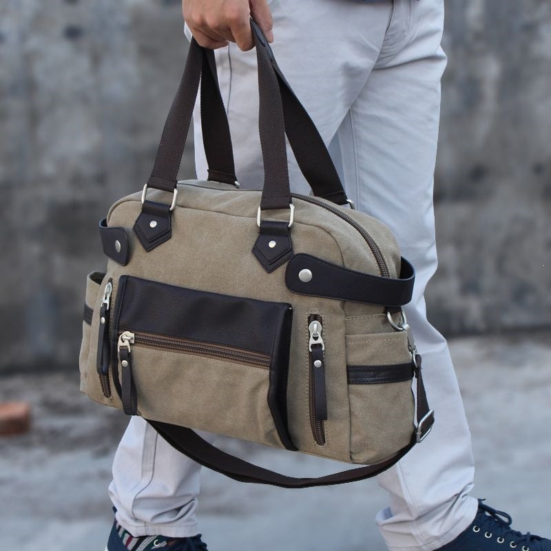 Shoulder bag with multiple compartments and comfortable carrying system Bowlift