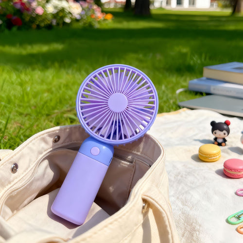 Women's Portable USB Fan with Powerful Battery Function Bowlift