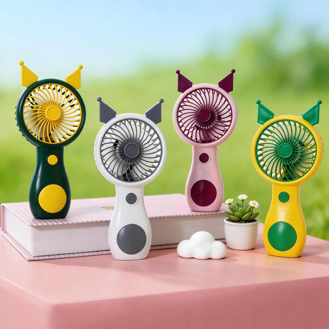 Women portable USB hand fan Bowlift