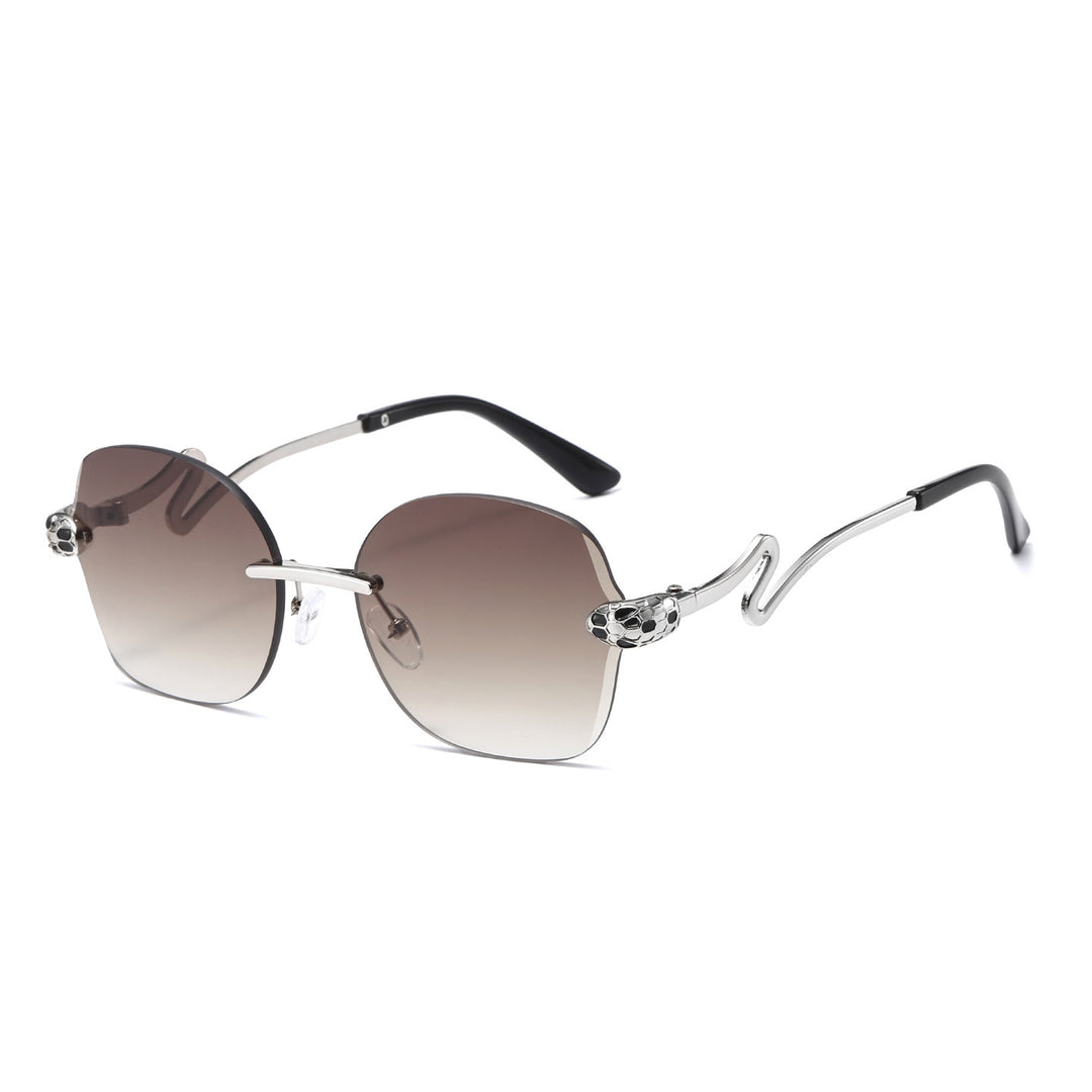 Unique Geometric Frame Sunglasses Bowlift