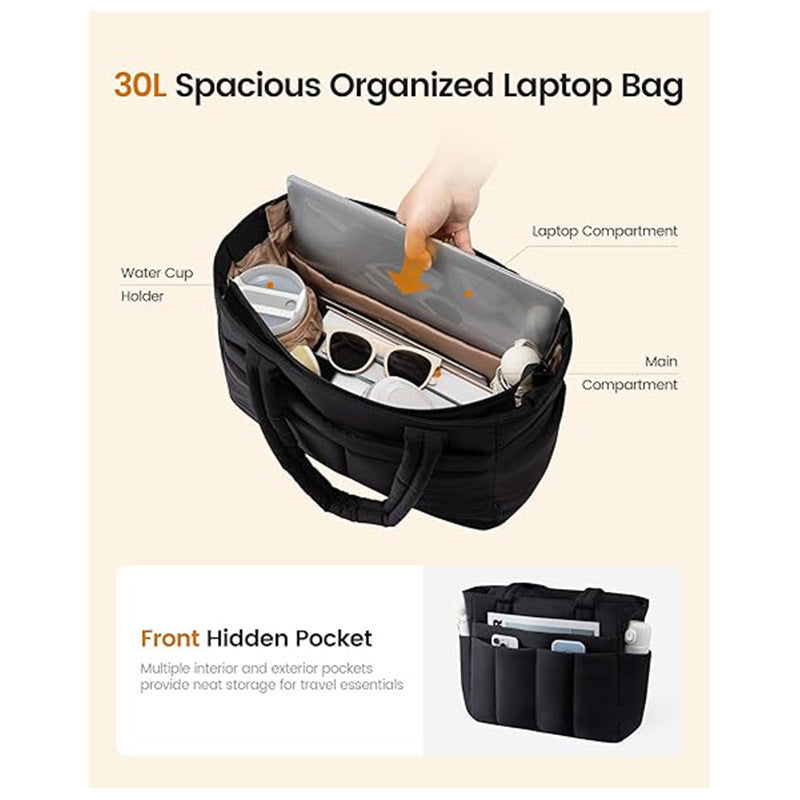 Practical everyday bag with versatile compartments Bowlift