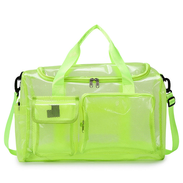 Transparent Gym and Travel Duffle