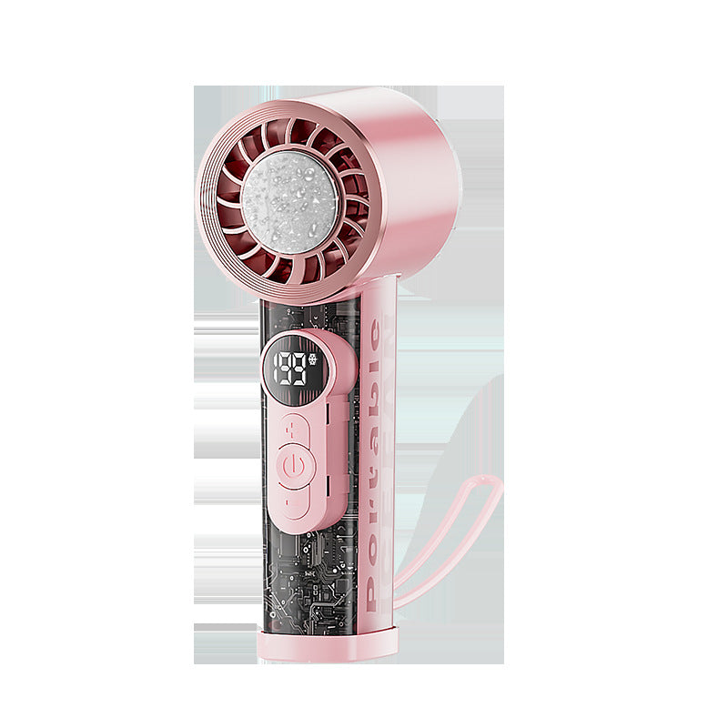Women's portable air-conditioned fan Bowlift