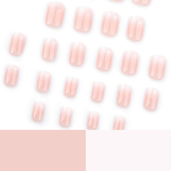 Artful Nail Art in Elegant Ombre Style Bowlift