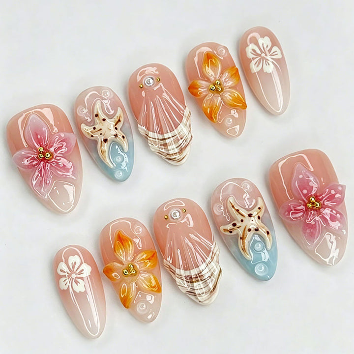 Luxury Nail Art Set with Galactic Designs Bowlift