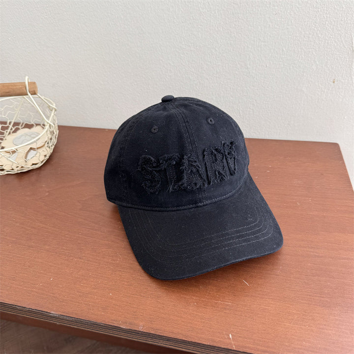 Women's Casual Distressed Baseball Cap Bowlift
