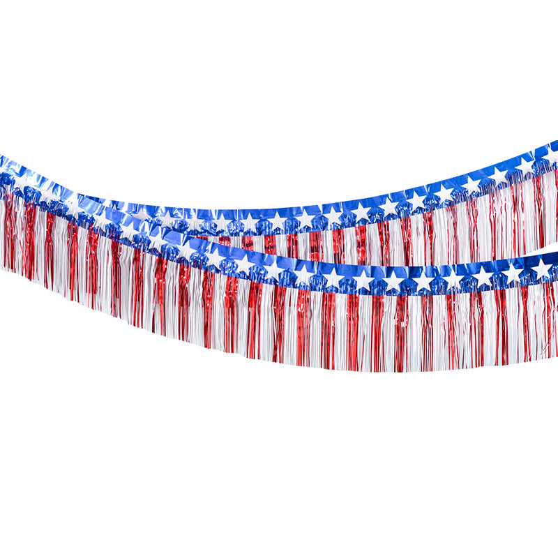 Unisex decorative confetti garland with metallic sequins and flexible wire core Bowlift