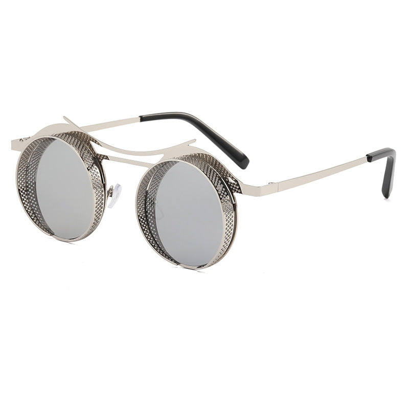 Women's fashionable round sunglasses with extravagant design Bowlift