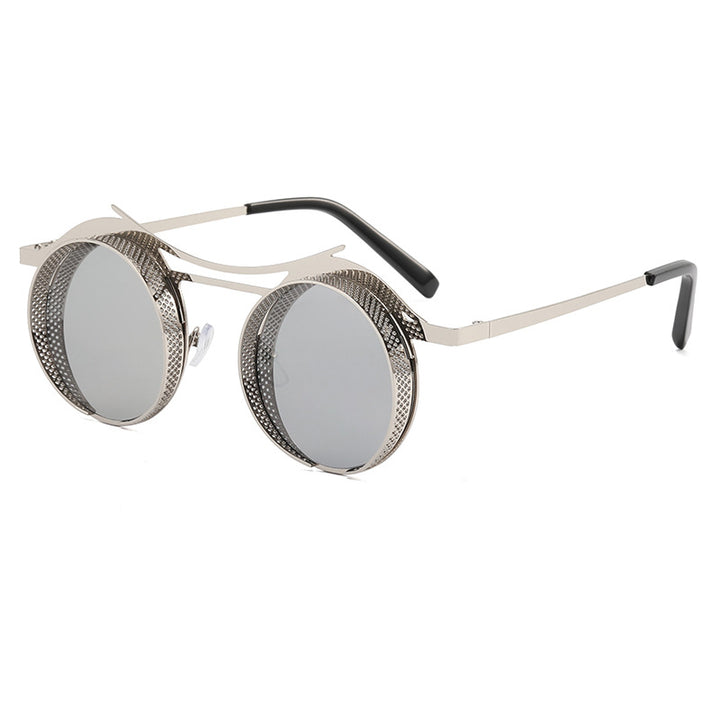 Women's fashionable round sunglasses with extravagant design Bowlift