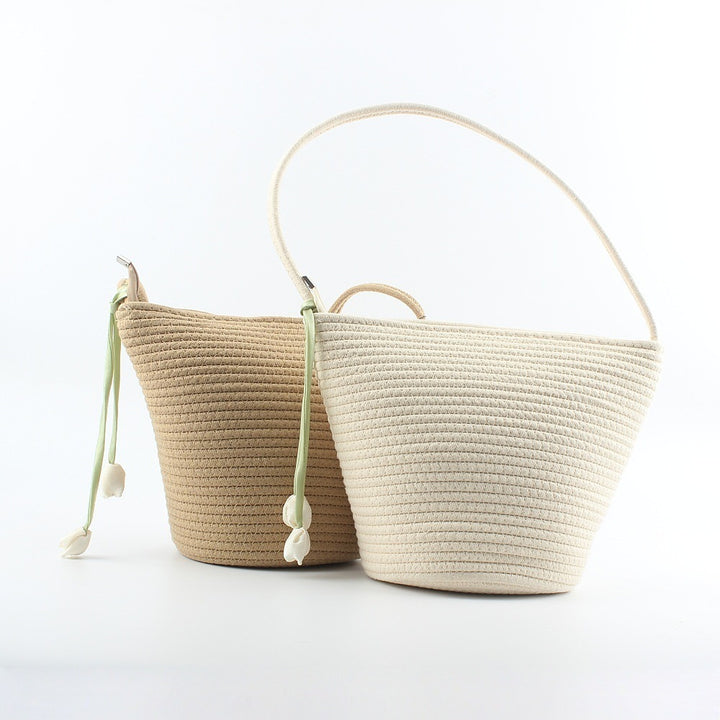Handcrafted Handbag In Minimalist Design Bowlift