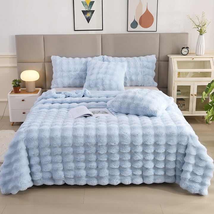 Luxury Fuzzy Faux Fur Blanket