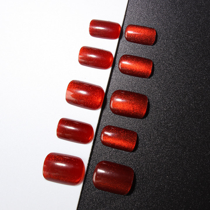 Radiant Glitter Gel Nail Design Bowlift