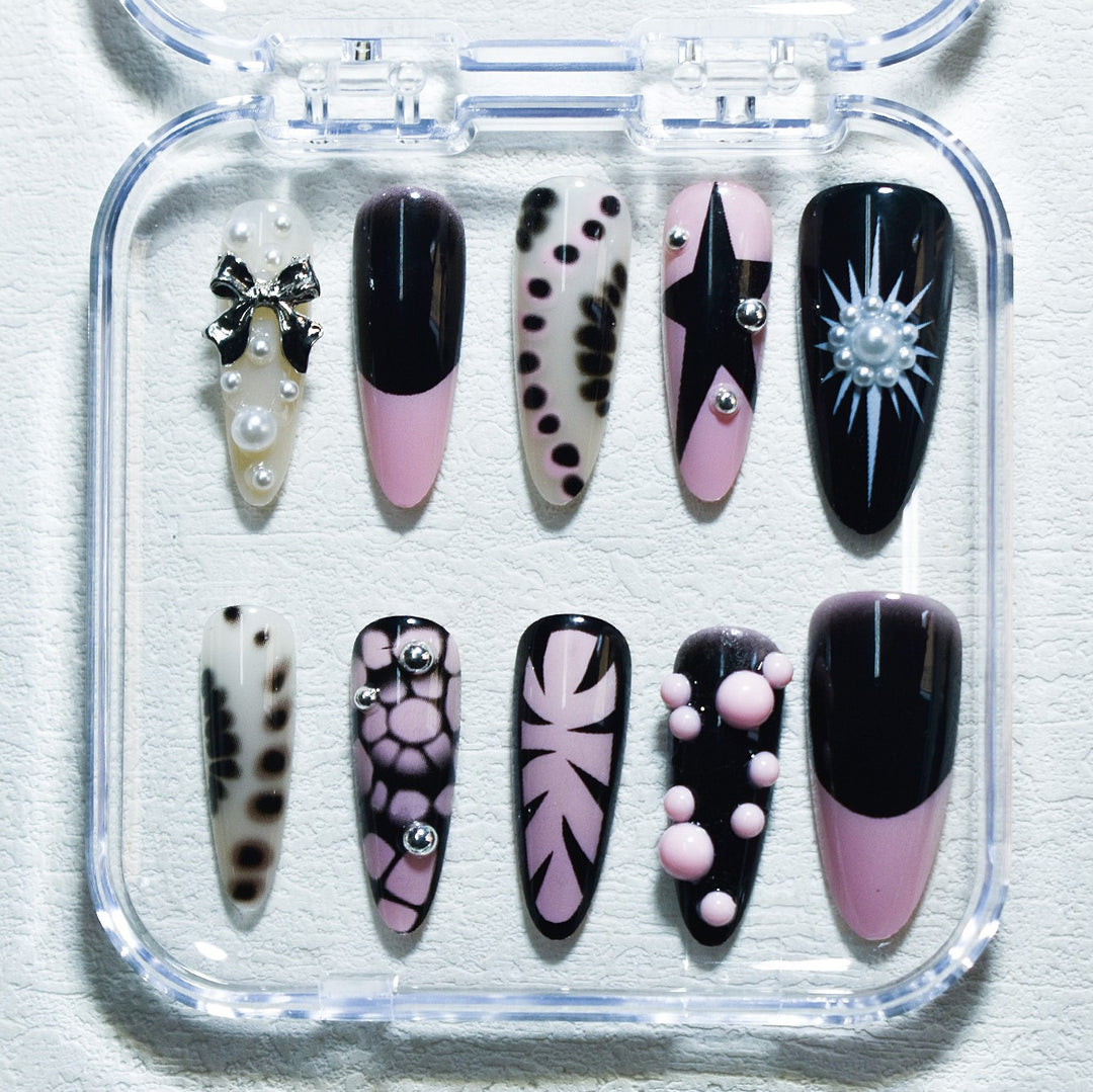 Artistic 3D Nail Art Set Bowlift