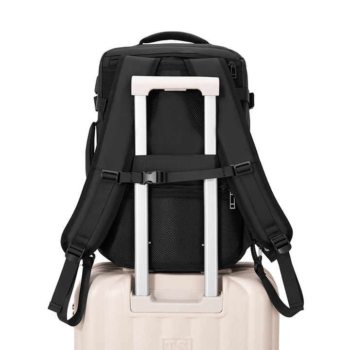 Elegant and Functional Laptop Backpack with Comprehensive Storage Bowlift