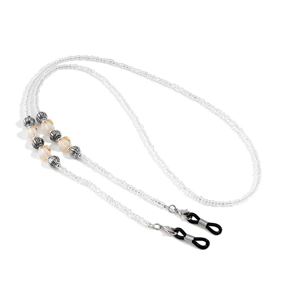 Artisanal Beaded Eyewear Chain Bowlift