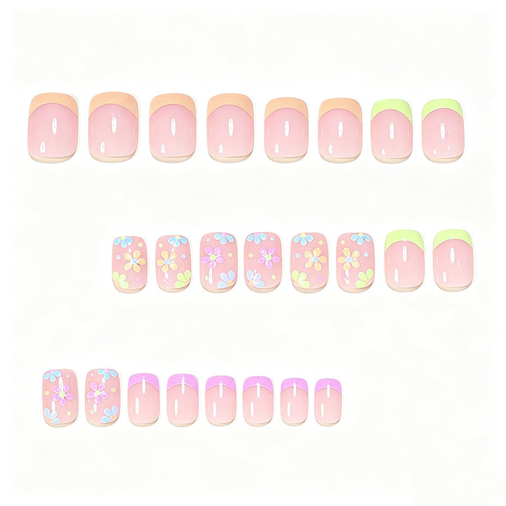 Floral Nail Art Embellishment Kit Bowlift