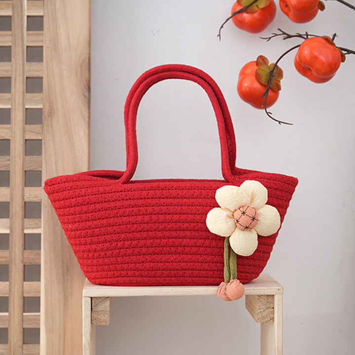 Flower-shaped tote bag Bowlift