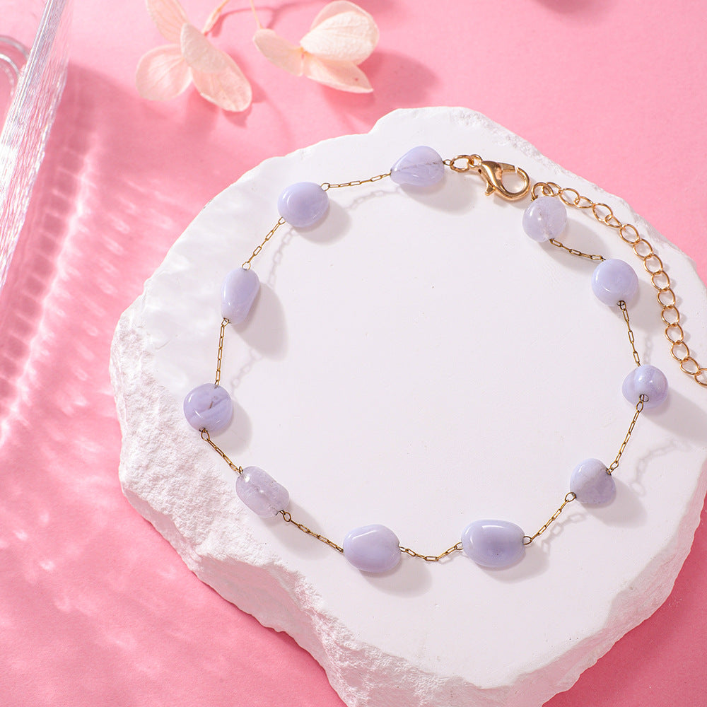 Amethyst Gemstone Bracelet Bowlift