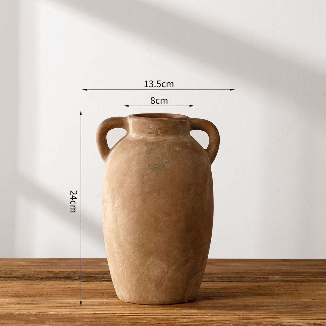 Rustic Terracotta Vase Bowlift