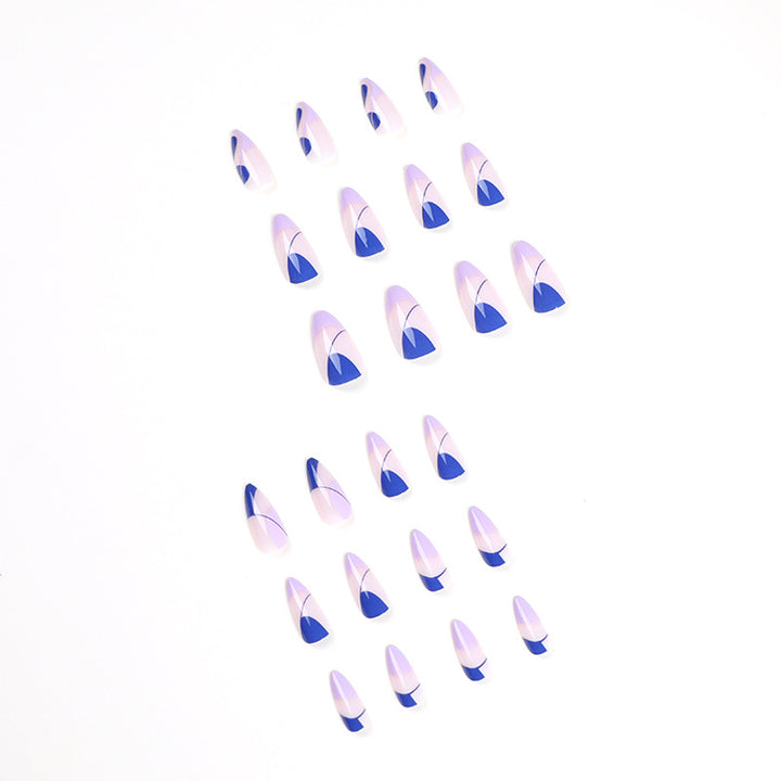 Artistic Nail Art with Elegant Color Gradients Bowlift