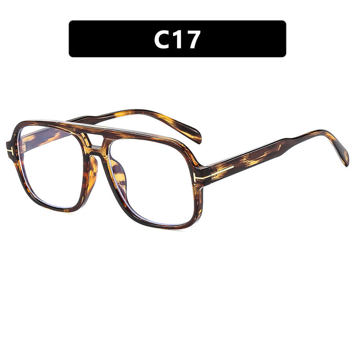 Ladies square designer glasses with delicate frame and modern plastic material Bowlift