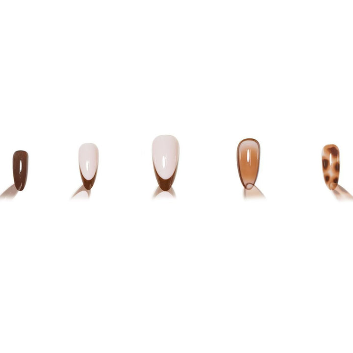 Elegantly Crafted Almond-Shaped Press-On Nails Bowlift
