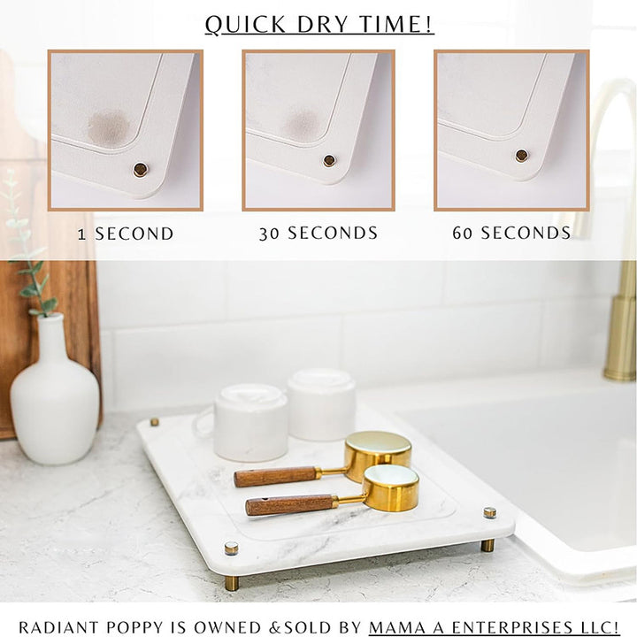 Elegant Marble Serving Tray