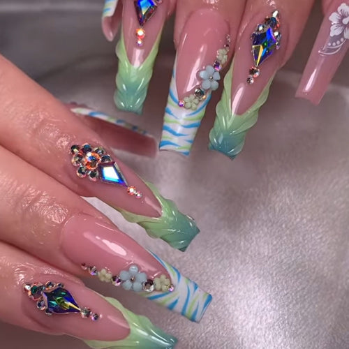 Artistic Designer Nail Enhancements Bowlift