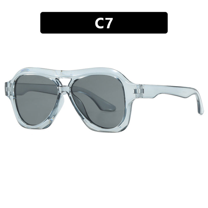 Ladies fashionable sunglasses in innovative design with wide frame Bowlift