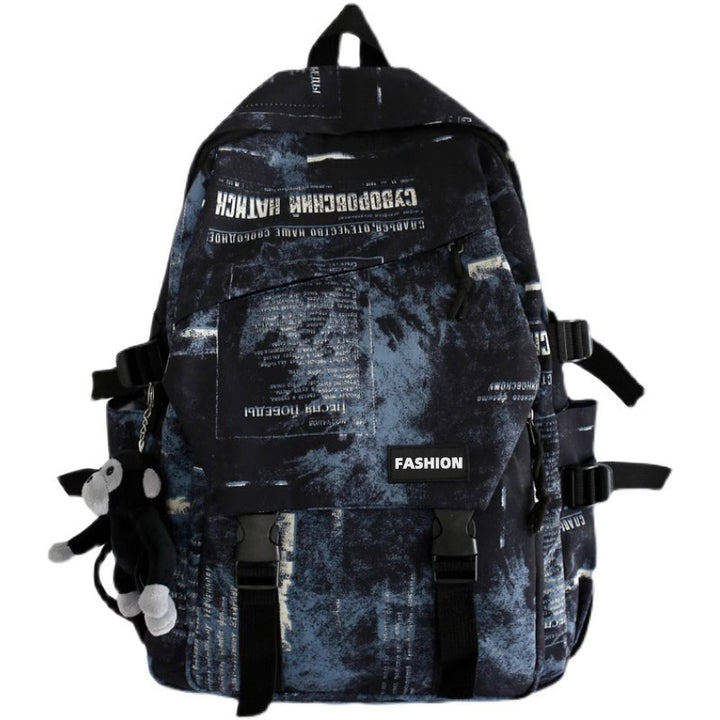 Urban Graphic Print Backpack Bowlift