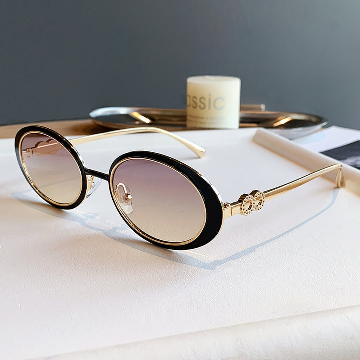 Women's fashionable sunglasses with stylish oceanic design Bowlift