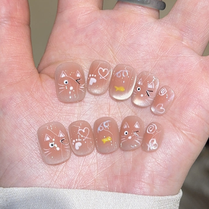 Playful Artificial Nail Design Bowlift