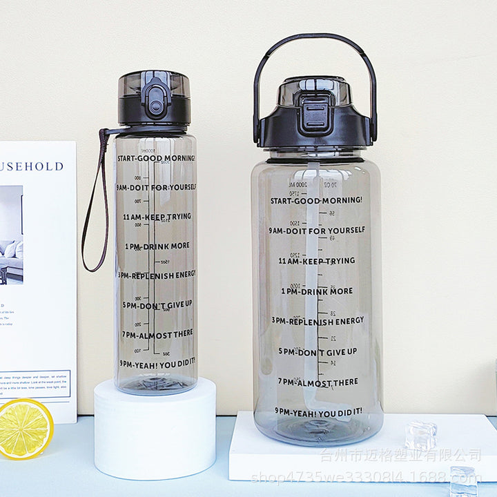 Ladies Motivational Water Bottle Bowlift