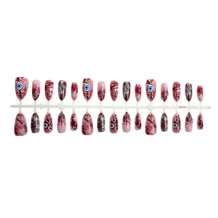 Creative nail art set with artistic accents and sparkling details Bowlift