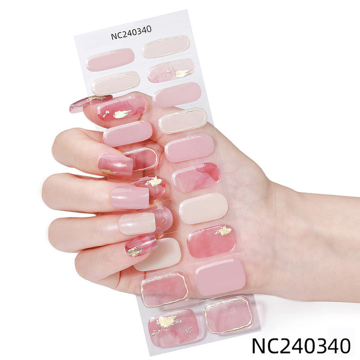 Glittery Nail Stickers